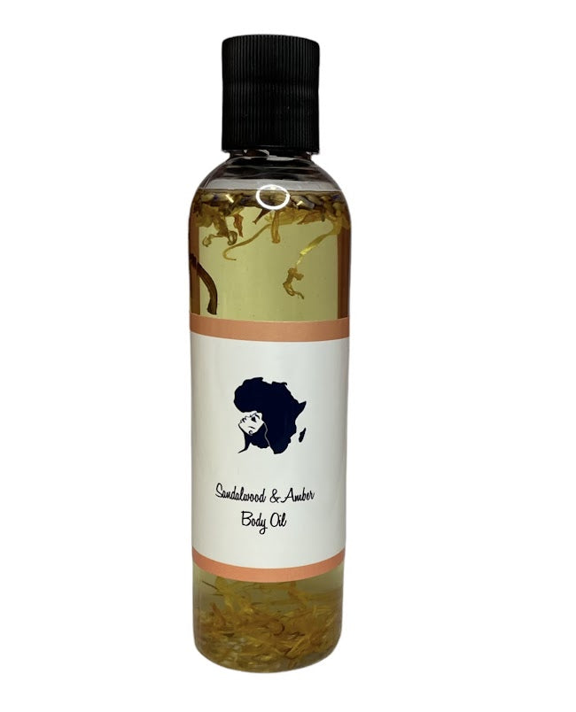 Amber & Sandalwood Bath & Body Oil