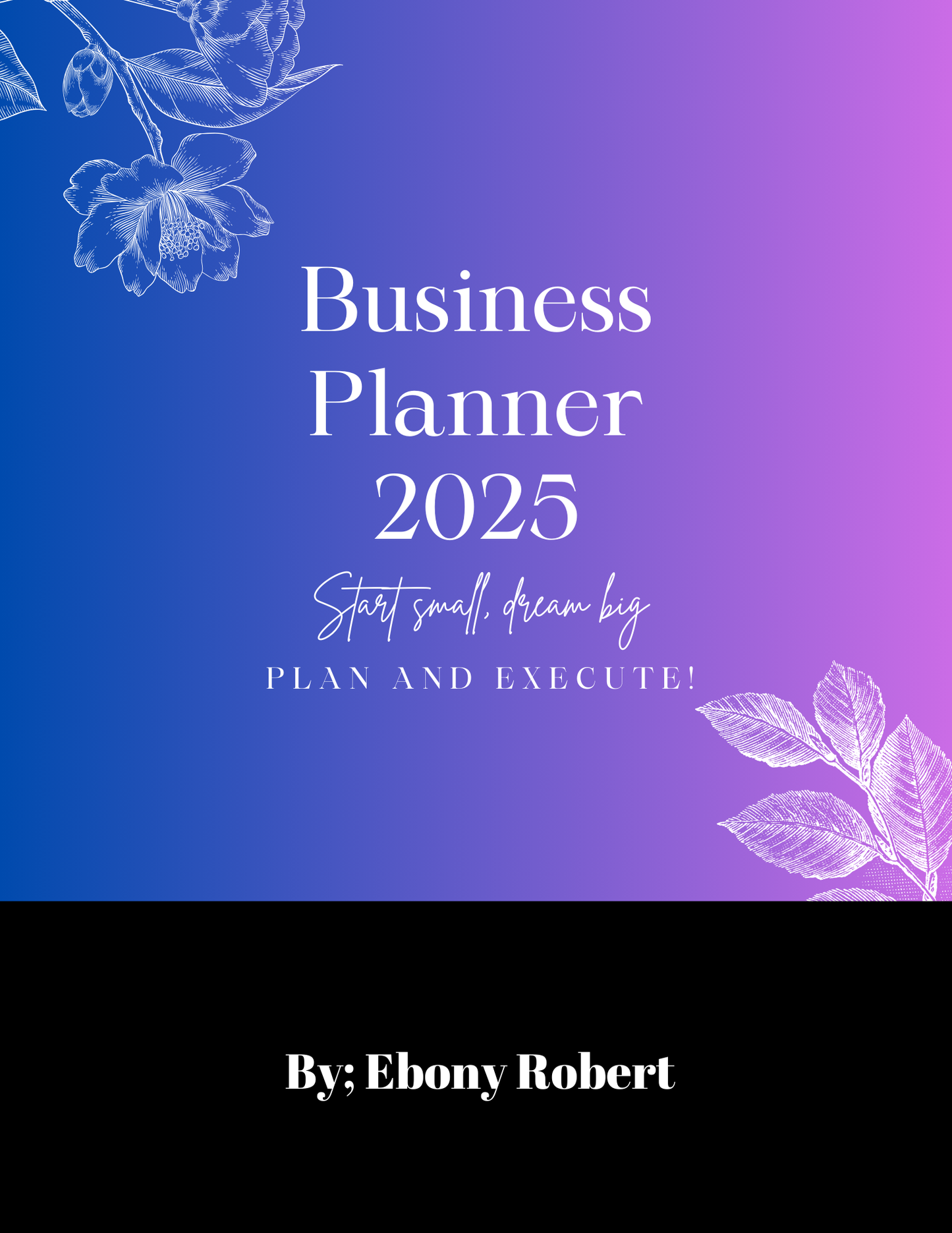 Business Planner Template Bundle