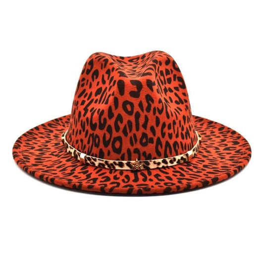 Red Fedora Hat